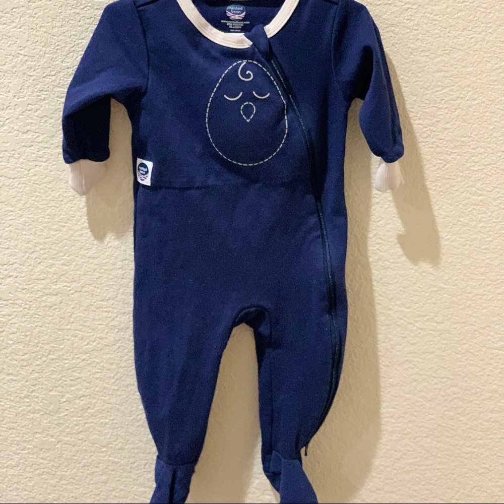 Nested bean sleep zen footie Sz 6-9 mo